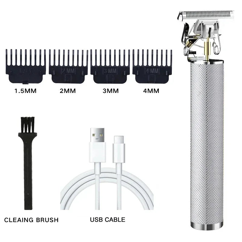 Electric Hair Cutting Machine And the accessories  T9 Clipper Hair Rechargeable Man Shaver Trimmer For Men's Barber Professional