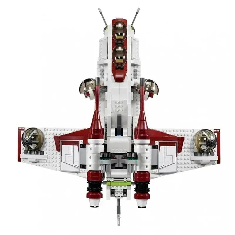 Hot Toys Star 1228pcs Plan Republic Dropship Gunship Building Blocks Bricks WARS 75021 Toys for Children Birthday Gift