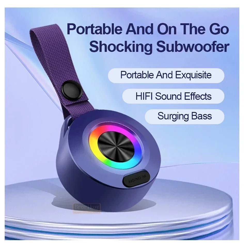 Portable Speaker Wireless Waterproof Shower Speakers for Smart Phone Bluetooth-compatible mini portable compact bathroom speaker