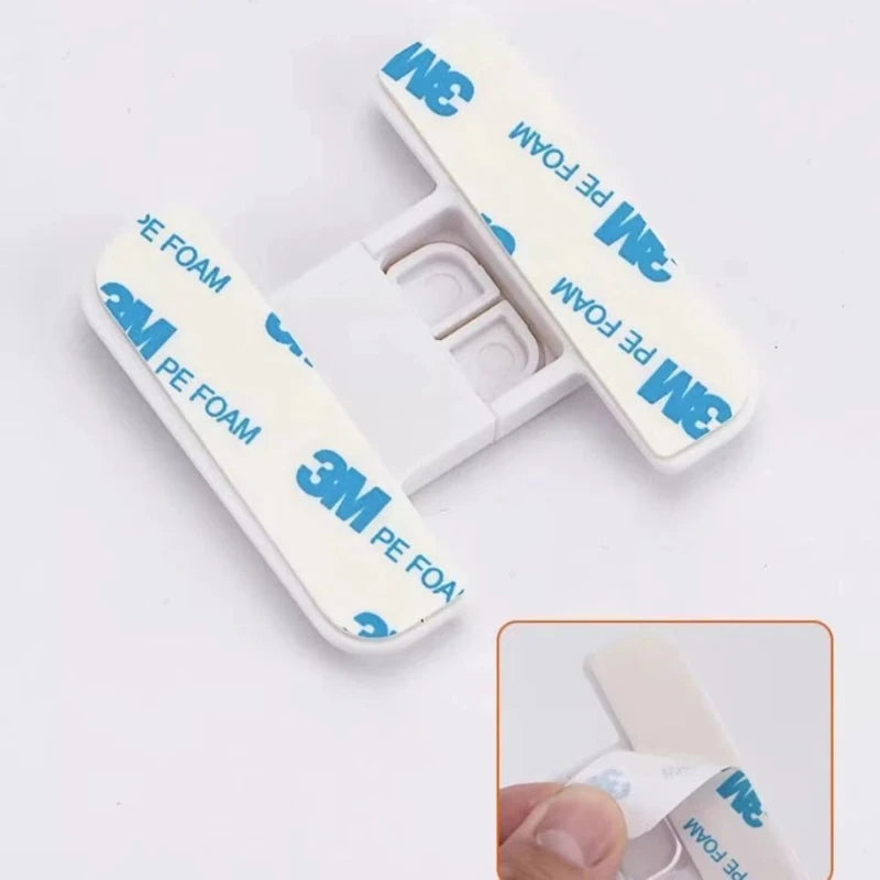 2/5Pcs Baby Safety Refrigerator Lock Cabinet Door Locker Buckle Home Kids Security Protection Anti-Open Water Dispenser Locks