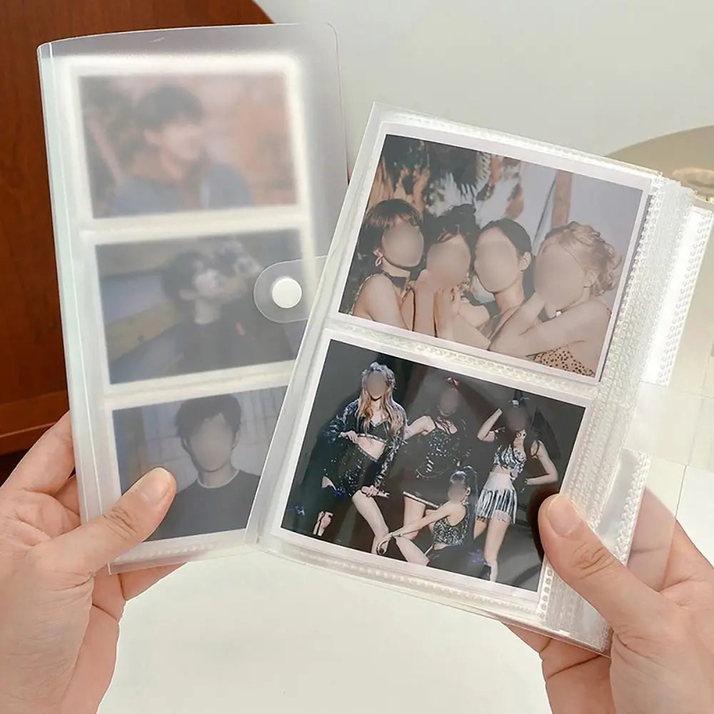 New Collect Book Photo Album 80/160 Slots PVC Picture Card Holder Transparent 3/4/5/6 Inch Photocard Holder Idol Star