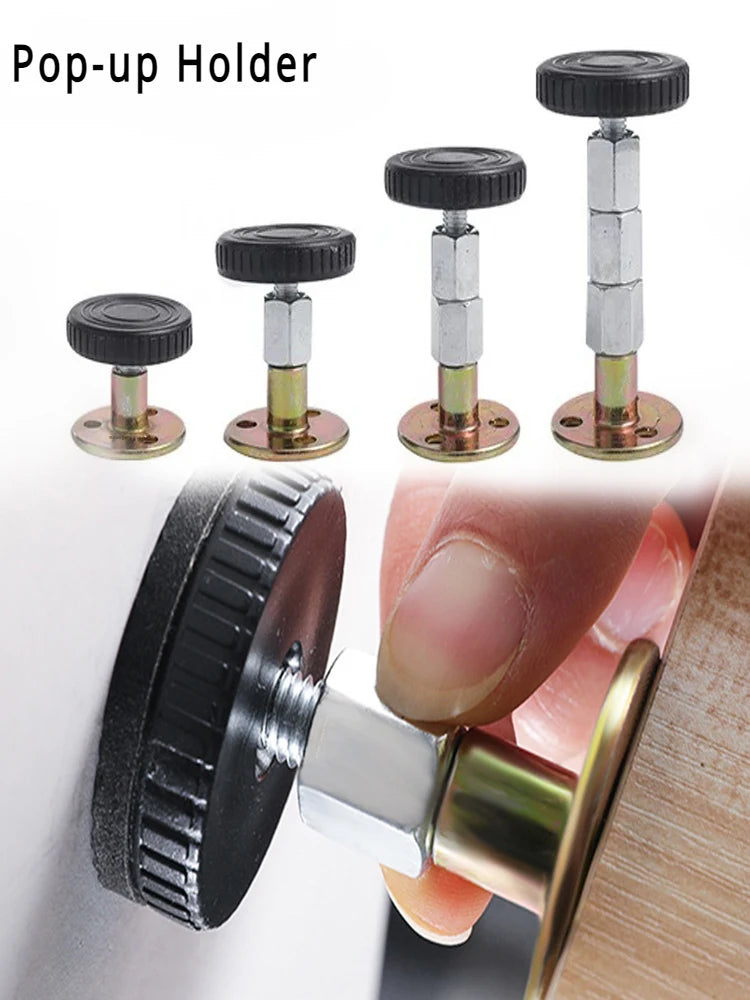 Shock Mount Tools Adjustable Threaded Bed Shock Hardware Furniture Cabinet Stabilizers Headboard Stoppers Self-Adhesive Fixed