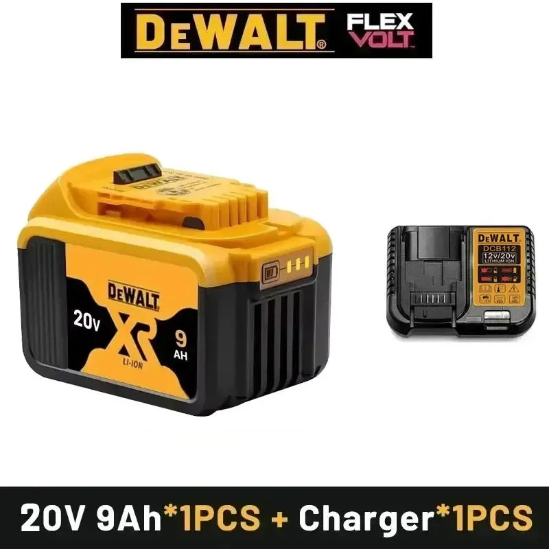 DeWALT Original Battery 20V/60V 6Ah 9Ah MAX FlexVolt for DCB606 DCB205 DCB206 DCB209 DCB182 Power Tool
