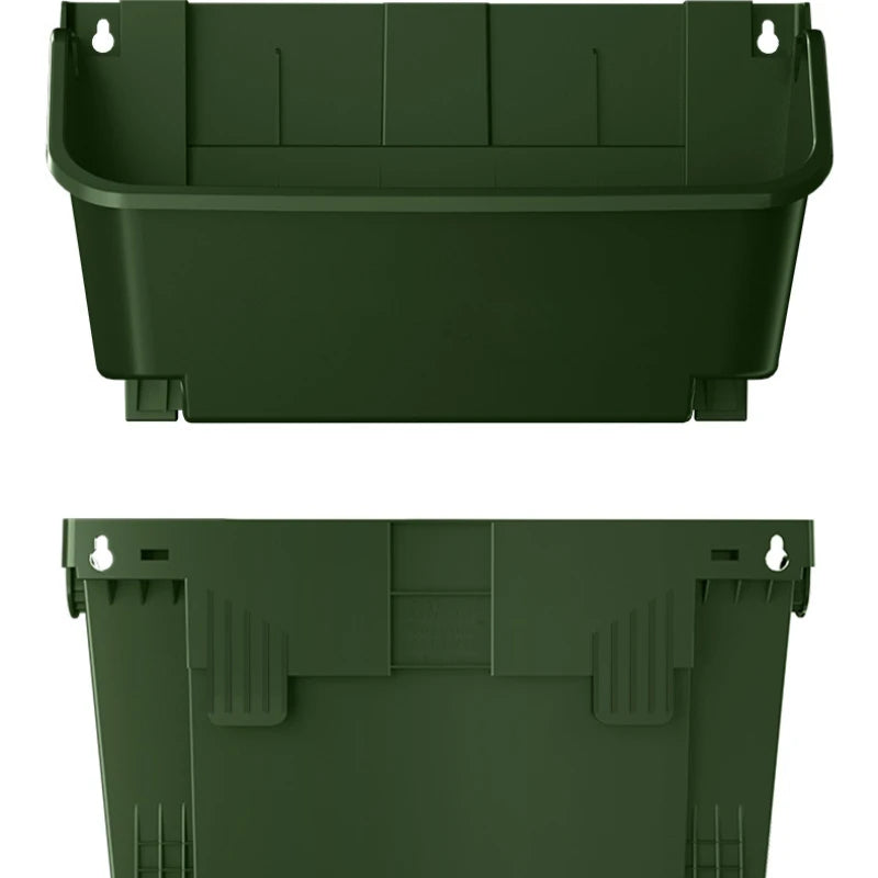 1Pc Plastic Flower Pots Vertical Plant Walls Three-dimensional Green Container Enclosures Planting Boxes Planters Forest Boxes