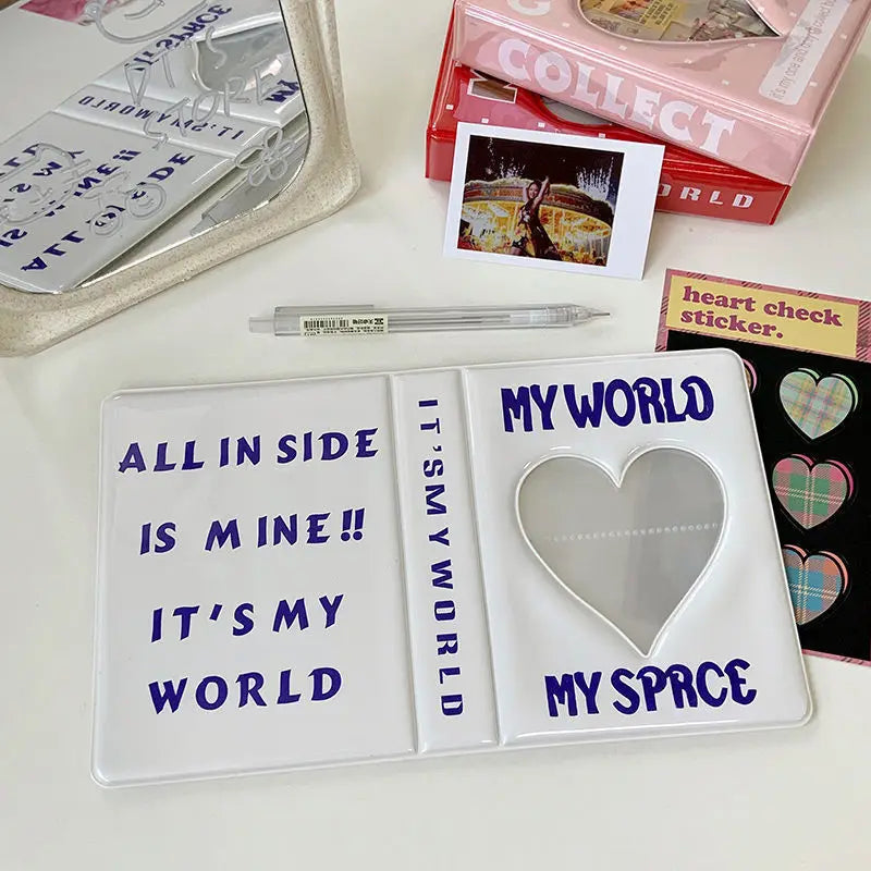 36/64/128 Pockets Mini Photo Album Cartoon Album Photo Photocard Holder Book Collect Kpop Album De Fotos Kpop Photocard Binder