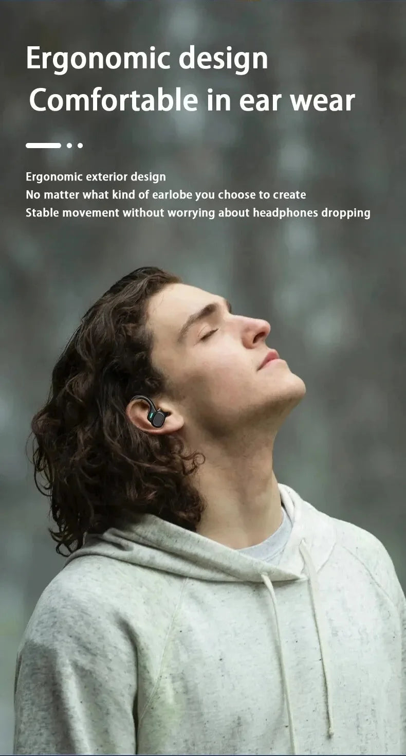 SP16 Wireless Earphones Ture Wireless Earbuds Ear Hook Sports HiFI Stereo Waterproof Headset With Mic TWS Headphone