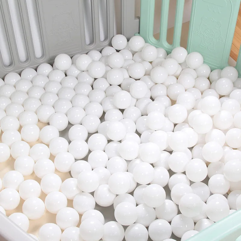50Pcs Baby Plastic Ball Pit Balls Kids Toys Outdoor Sport Ball Eco-Friendly Water Pool Ocean Wave Balls Children Stress Air Ball