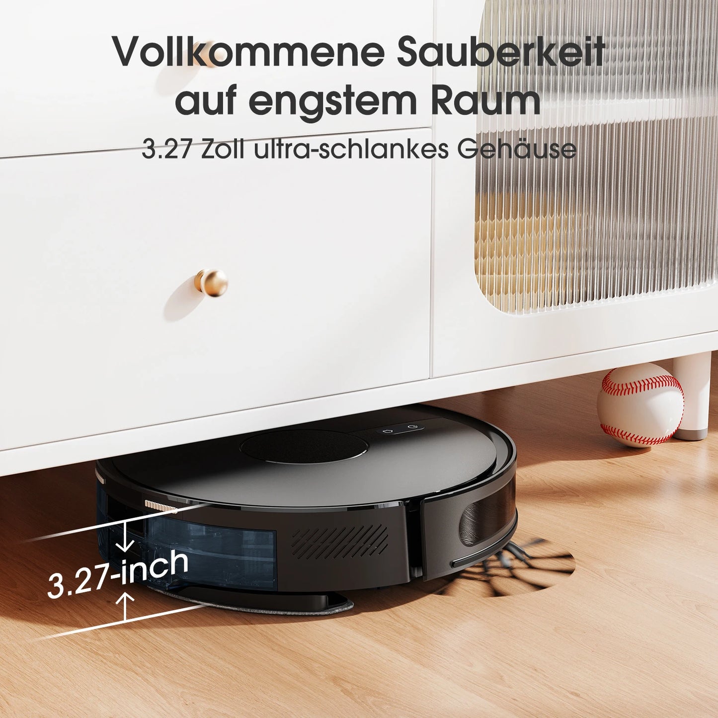 Lubluelu 6500Pa Sweeping Robot Vacuum Cleaner with Mapping Self Collection Dust App Control Dragging Cleaning Sweep Floor for Home Office