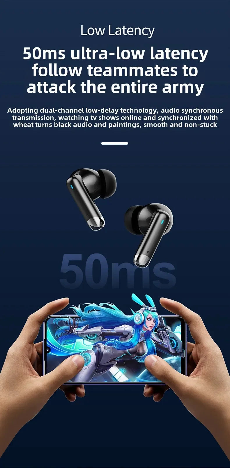 X89 Bluetooth headset Wireless Headphones Sport Earphones Waterproof Noise Reduction in-ear Wireless Earbuds With Mic