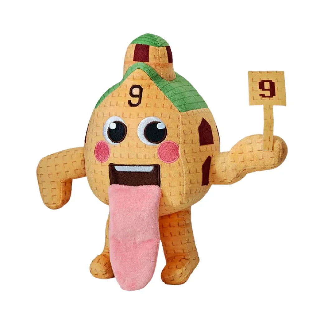 NEW Steal A Brainrot Esok Sekolah Plush Sammy Jandel Strawberry Elephant Plushie Cute No. 9 House Stuffed Doll Toy Fans Gift