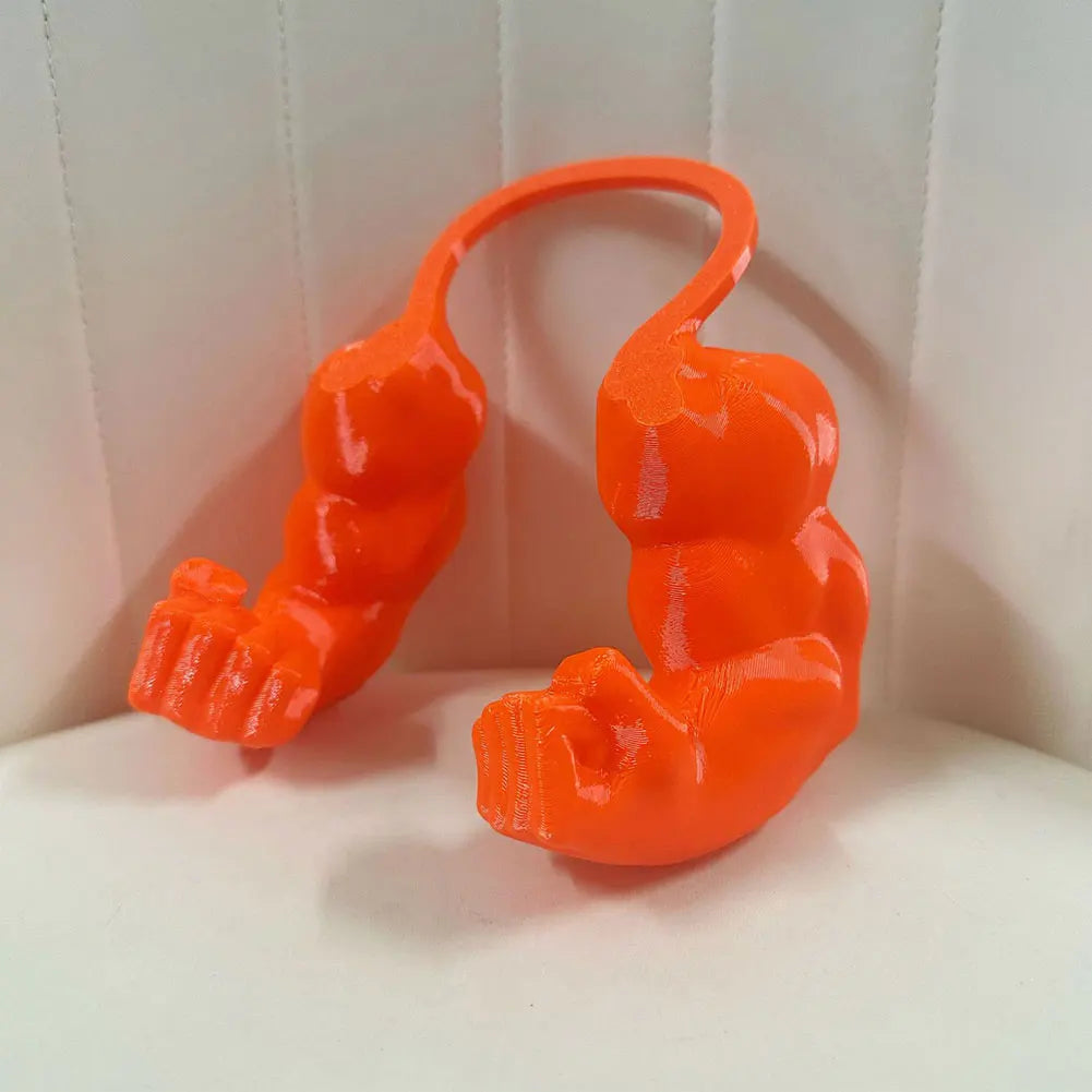 Cat Muscle Arms 3D Printed Cat Neck Arms with Muscles Superhero Cosplay for Party Halloween Birthday Costume Accessories