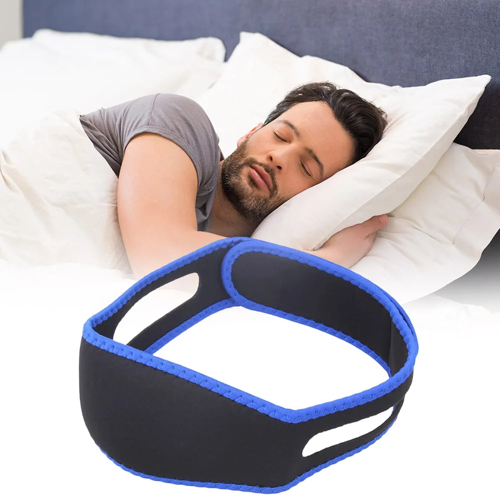 Stop Snoring Chin Strap Wide Scope of Application Simplicity Anti Apnea Belt Jaw Solution Sleep Support Belt Headband
