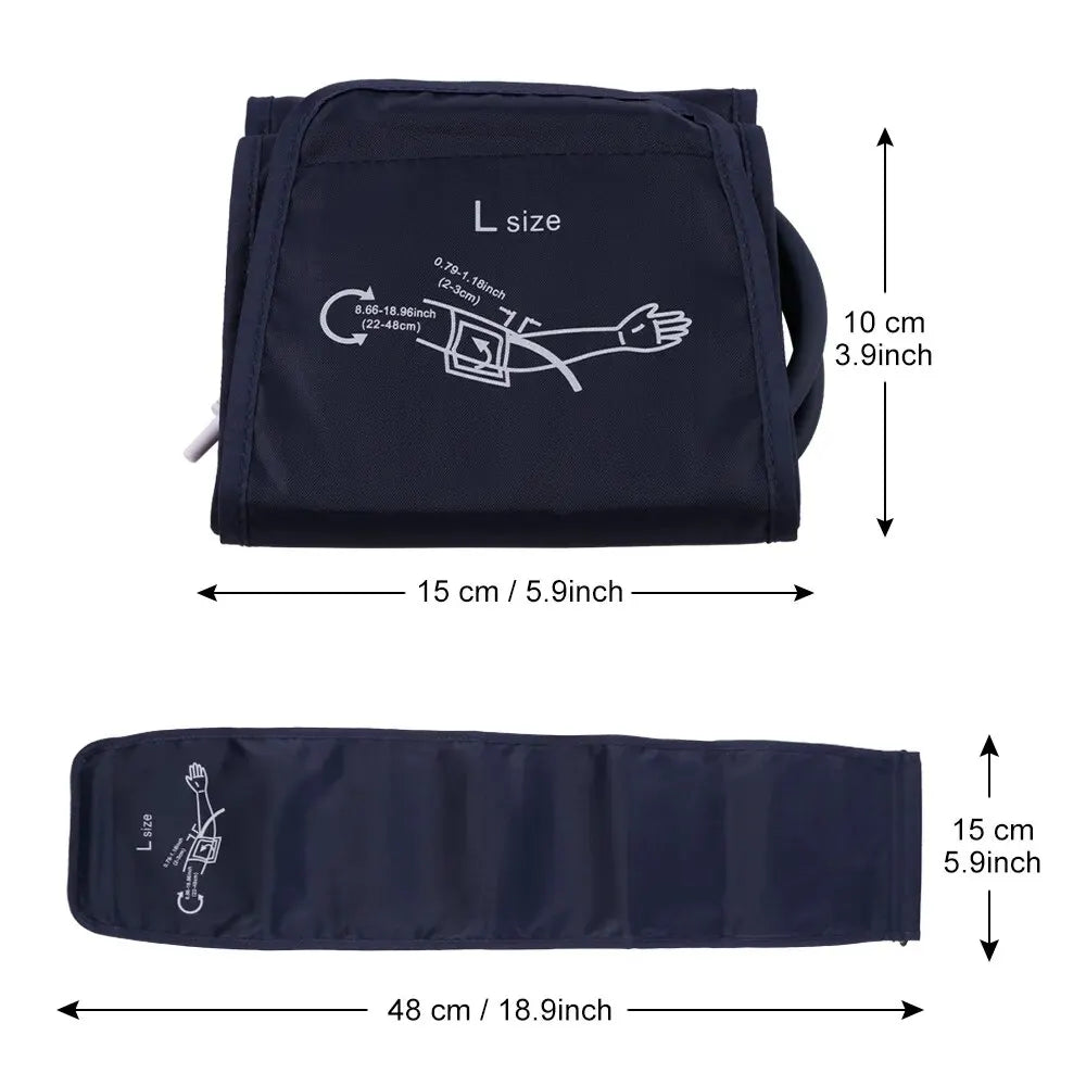 22-32cm/22-42cm Medical Blood Pressure Monitor Cuff for Sphygmomanometer Measuring Belt Armband Pulse Oximeter Accessory Health