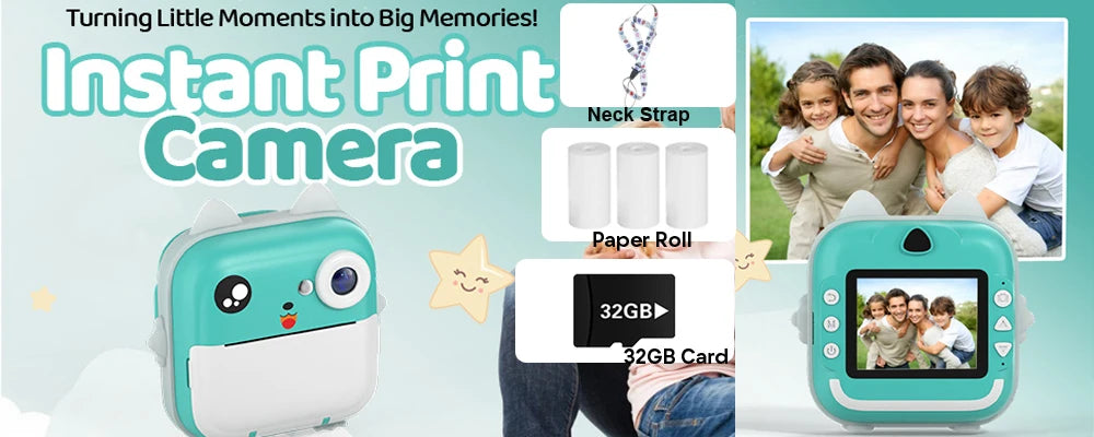 Kids Smart Phone Educational Toys Dual Camera Music Player Baby Phone With 32G Memory Game Learning For Boy Girls Brithday Gifts