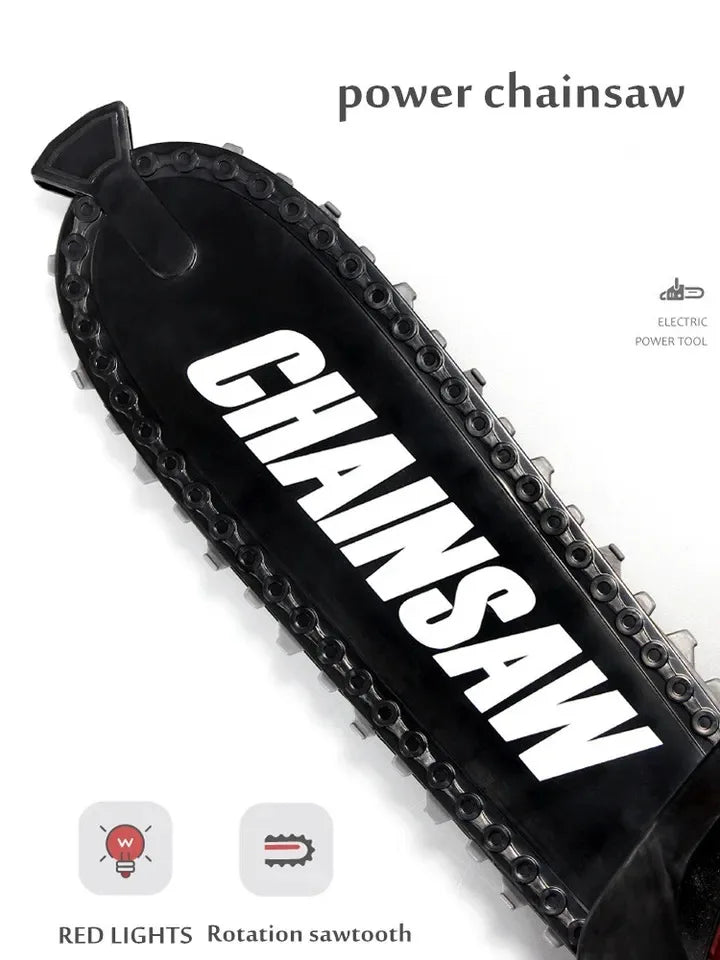 Large Size Children Electronic Chainsaw Kids Play Tools Pretend Play Tool Kits Electric Saw Children Simulated Play House Toy