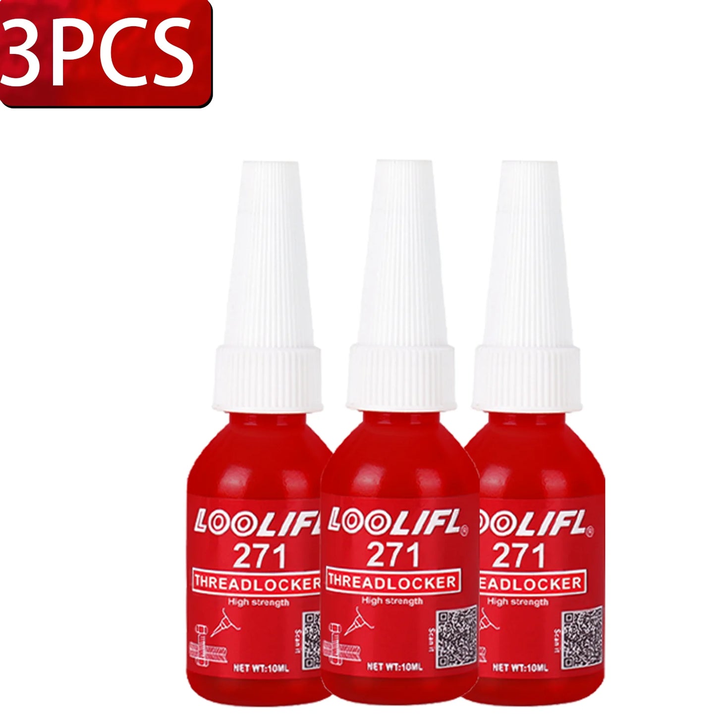 243 271 50ml Threadlocker Anaerobic Glues Anti Loose Screw Glues Fastening Quickly Cured Thread Locking Agent Sealant for Screws