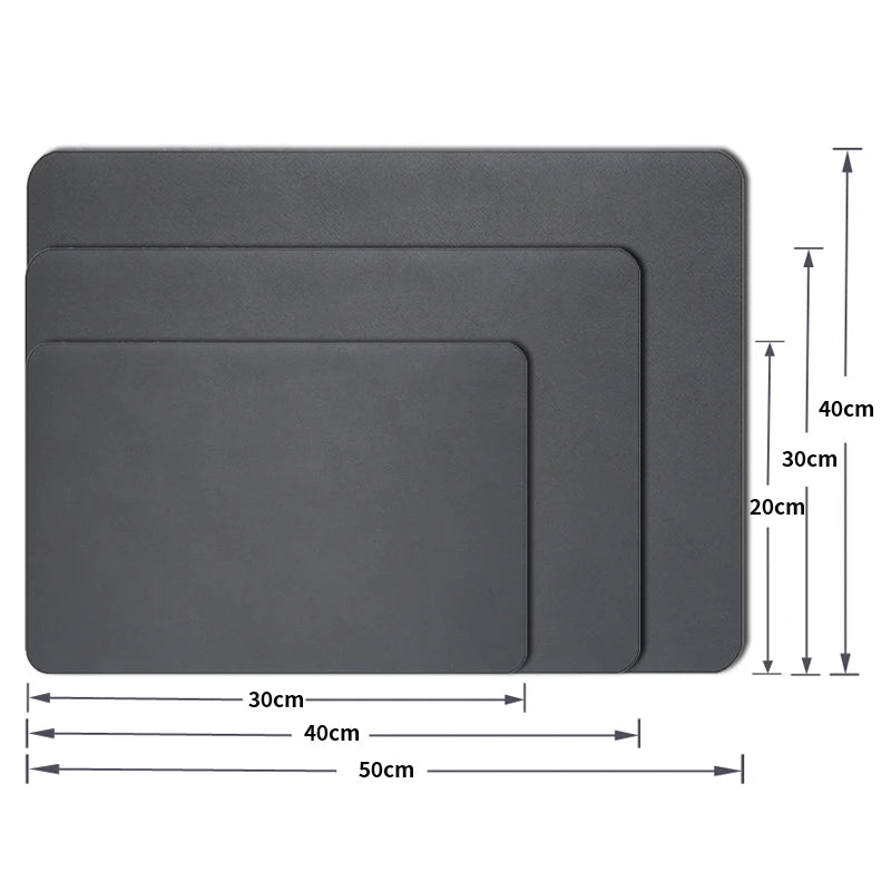 Super Absorbent Kitchen Tableware Impermeable Drainage Mat Heat Insulation Non-slip Pad Tableware Mats Coffee Dish Drying Mat