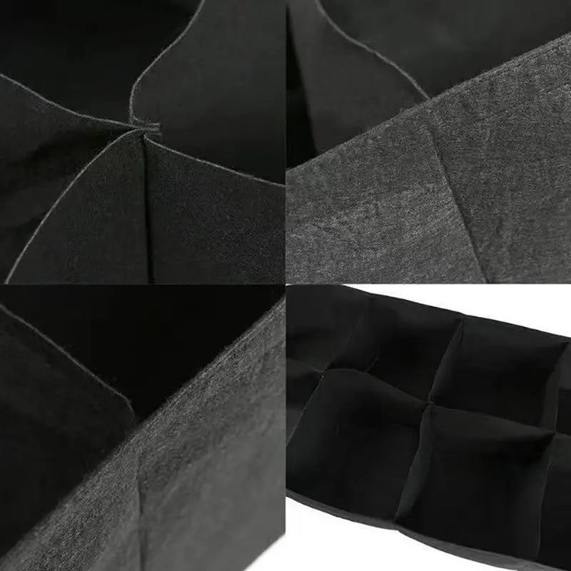 Raised Garden Bed Black Grow Bag for Vegetable Flower Planter Reusable Breathable Felt Bag for Indoor Balcony Outdoor