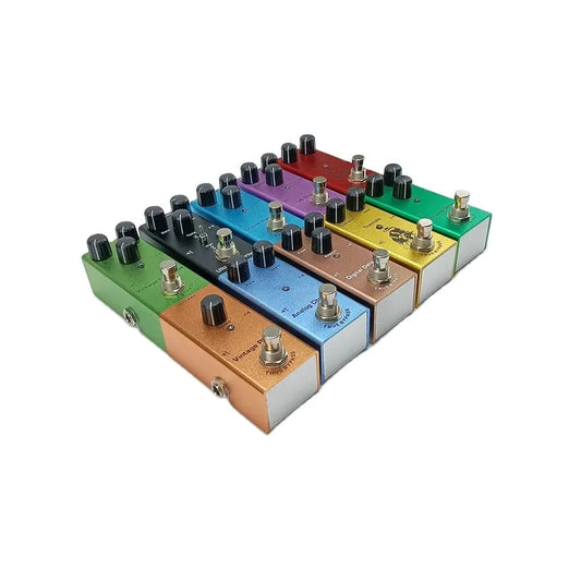 Electric Guitar Pedal Vintage Overdrive/US Dream/Classic Chorus/Vintage Phase/Tremolo/Analog Delay/Digital Delay/Ultimate Drive