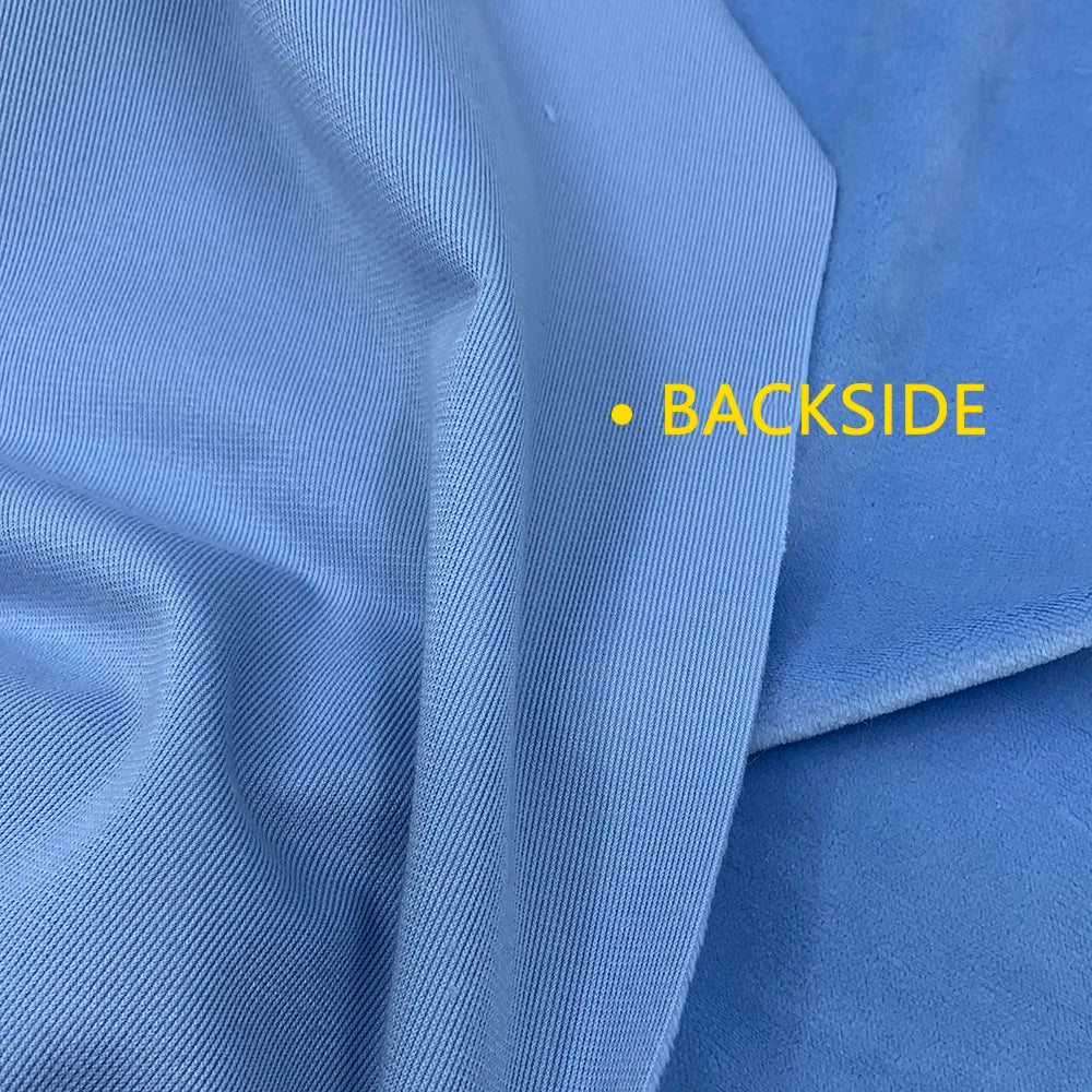 1.5mm Super Soft Short Plush Fabric Thick Crystal Super Soft Flannel Plush Toy Handmade Diy Fabric 45x50cm