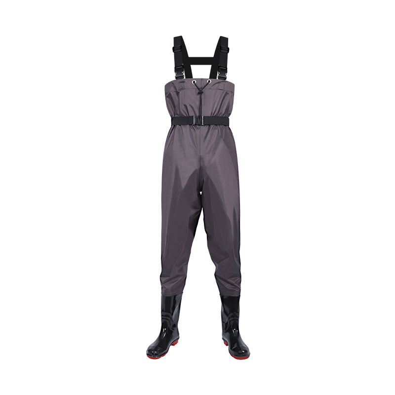 Fishing Chest Waders Breathable Waterproof Foot River Wader Pants For Men And Women Pants Adult Set Waterproof Overalls Trousers
