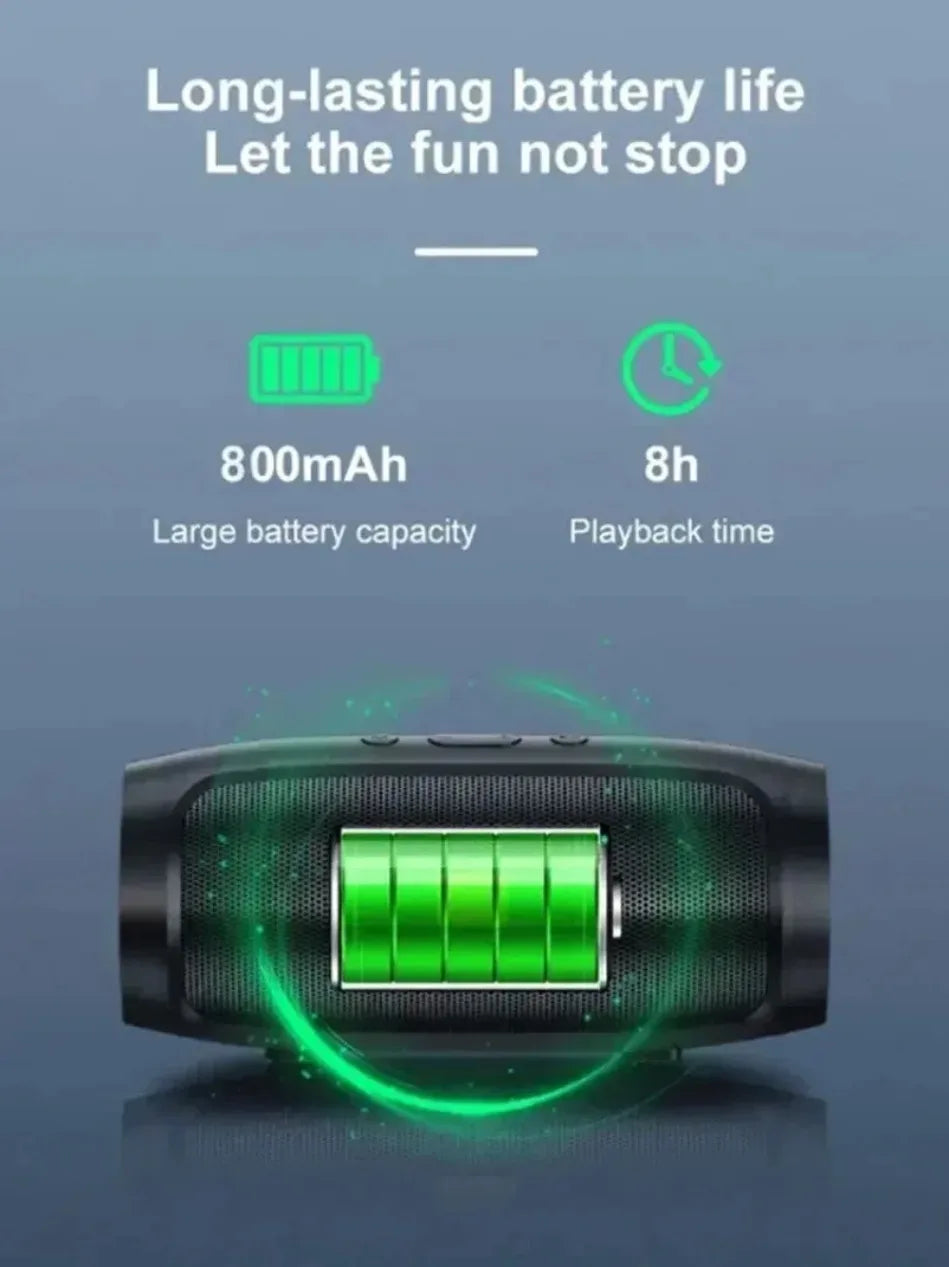 Lenovo TF USB Bluetooth Speaker Portable Dual Speaker Stereo Outdoor Playback FM Voice Broadcasting Subwoofer Wireless Speakers