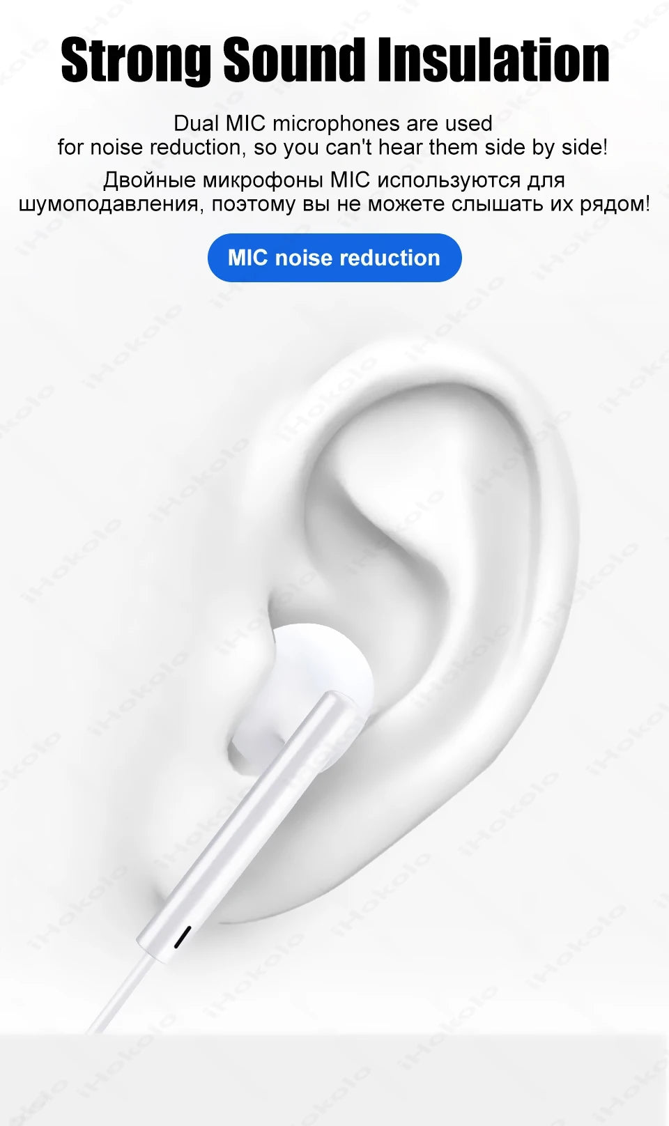 Original Wired Earphones For Apple iPhone 17 16 15 14 13 12 11 Pro Max USB-C Lightning 3.5mm Headphones X XR 8 Phone Accessories