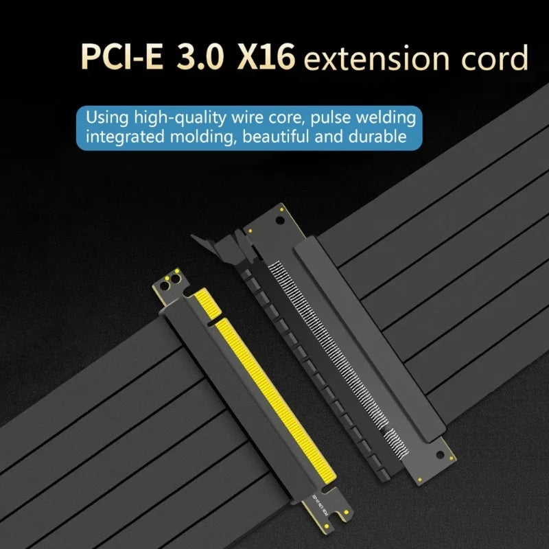 Riser Cable PCI For EXPRESS 16X Flexible Cable Card High Speed Extension Port Adapter Card PCIe 3.0 X16 Riser For GPU