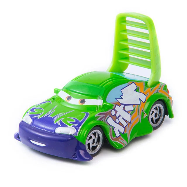 Cars Disney Pixar Cars Toy Lightning McQueen Jackson Storm Mater Sally Sheriff 1:55 Diecast Model Car Toy Children Birthday Gift