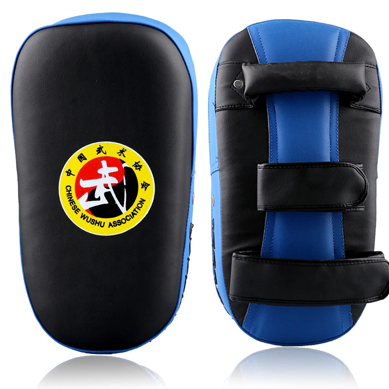 MMA Curve Pads Muay Thai TKD punching Mitts PU leather Sanda Taekwondo Kickboxing Boxing Hand Foot Square arc Target 1 Piece