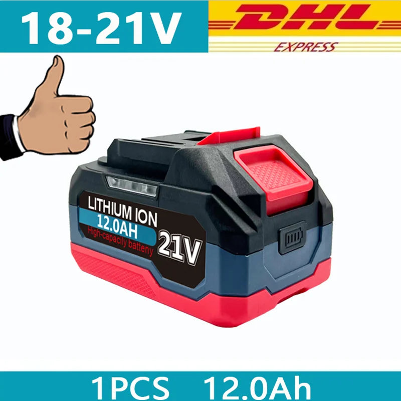 18V 21V 6.0 9.0 12.0Ah Rechargeable Lithium Battery For Makita 18v Power Tools Cordless Wrench Saw Drill Grinder Screwdriver .