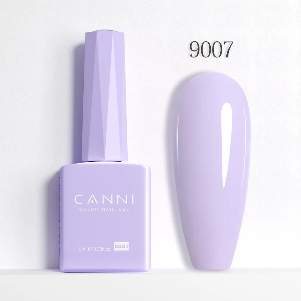 Canni Nail Gel Polish Jelly Nude Color HEMA FREE TPO FREE 9ml Transparent Semi Permanent Natural Nude French Nail Gel Lacquer