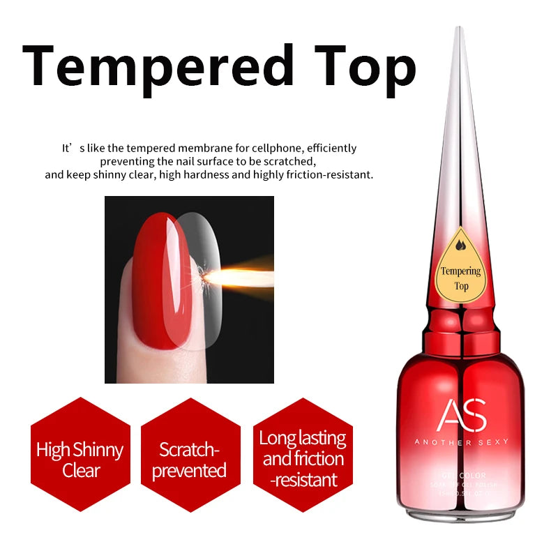 AS Water Drop Wave Gel Nail Gel Polish Clear Ripple Gel Nail Vernis Varnish Glue Phototherapy 15ml Glass Water Drop Glue