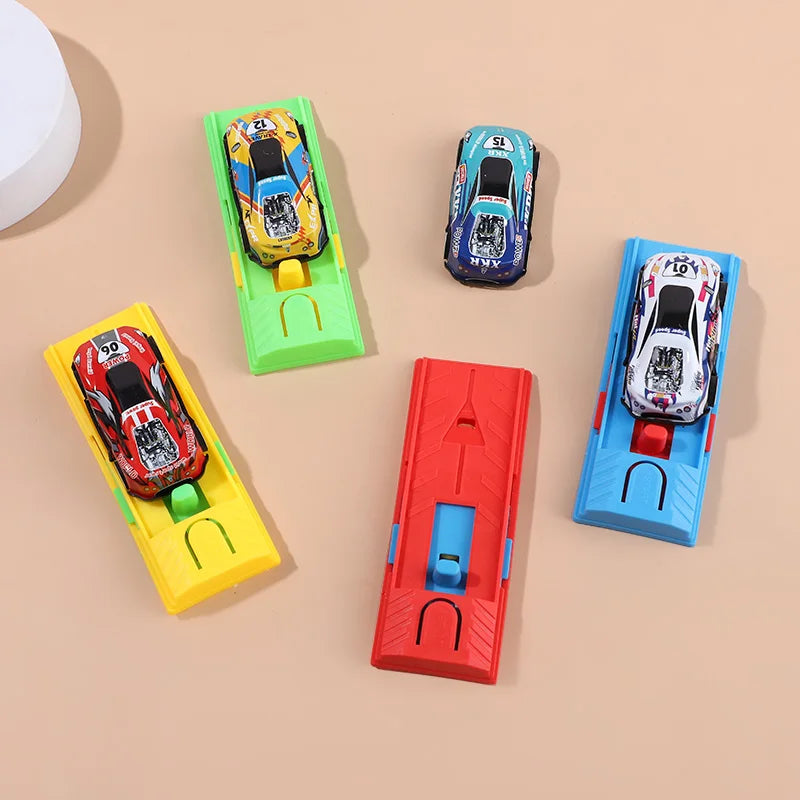 5-20Pcs Alloy Shooting Flying Racing Car Toys for Kids Boy Birthday Party Favors Goodie Pinata Fillers Baby Shower Guest Gifts