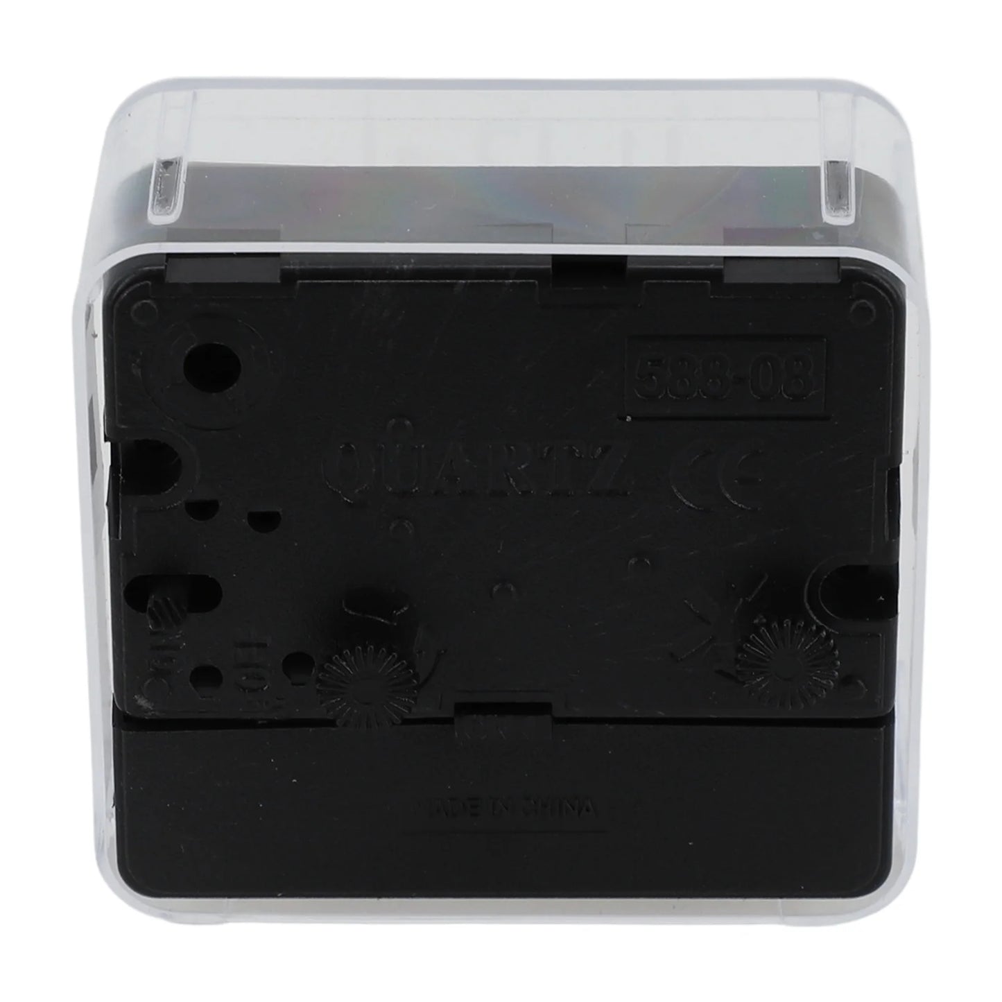 Small Battery Operated Quartz Alarm Clock with Beeping Sound for Bedside Use Featuring Clear Numbers and Reliable Performance
