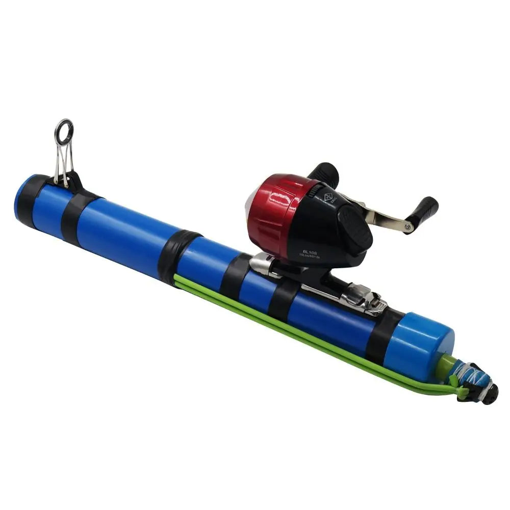 Compact Fishing Catapult Rod Extendable Portable Fish Bait Launching Equipment Sturdy Lightweight Catapult Fishing Reel