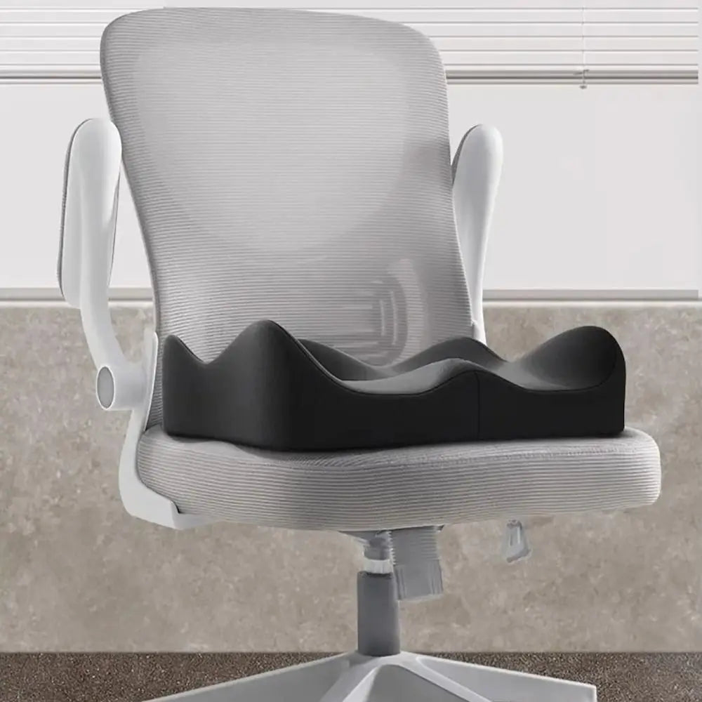 New Tailbone Sciatica Back Pain Relief Comfort Office Chair Car Seat Cushion Non-Slip Orthopedic Memory Foam Coccyx Cushion
