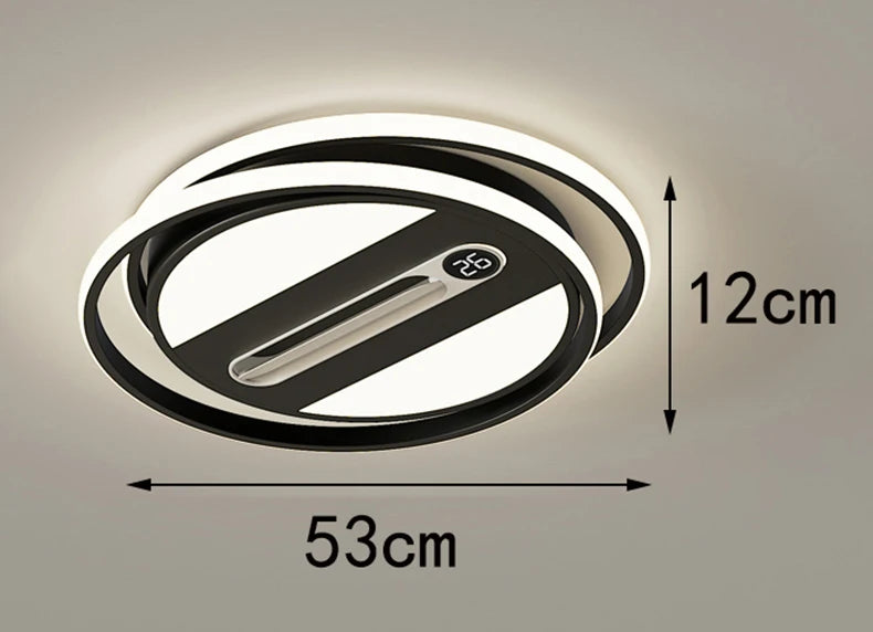 LED ultra-thin ceiling light, modern and simple living room lighting fixture, 2026 new atmospheric rectangular bedroom light