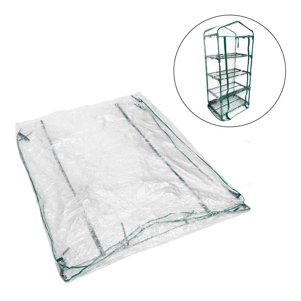 Transparent  Garden Warmer Cover PVC Flower and Plant Insulated Warming Shed Greenhouse Warming Sunroom  Rainproof Cover