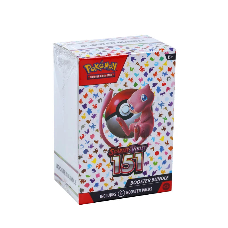 Pokemon PTCG English Mega Phantasmal Flames Scarlet Violet 151 Booster Bundle Version ME02 Trainer Box Collected Trading Cards