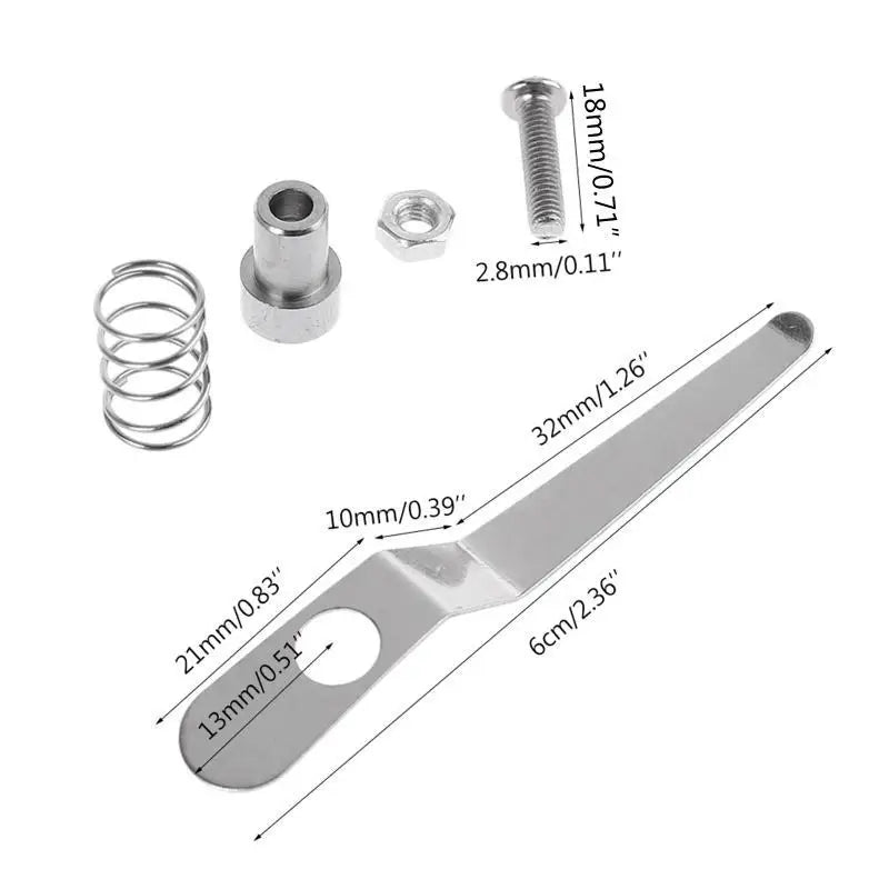 Y1UD Stainless Steel Microscope Slides Clips for Biological Microscope Accessories Parts Used to Hold Small Sample