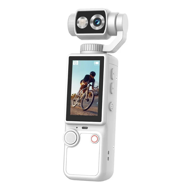 Lenovo 4K HD WiFi Sports Wearable Camera Autofocus High Pixel Long Battery Life Portable Pocket Cam For Motorcycle And Vlogging
