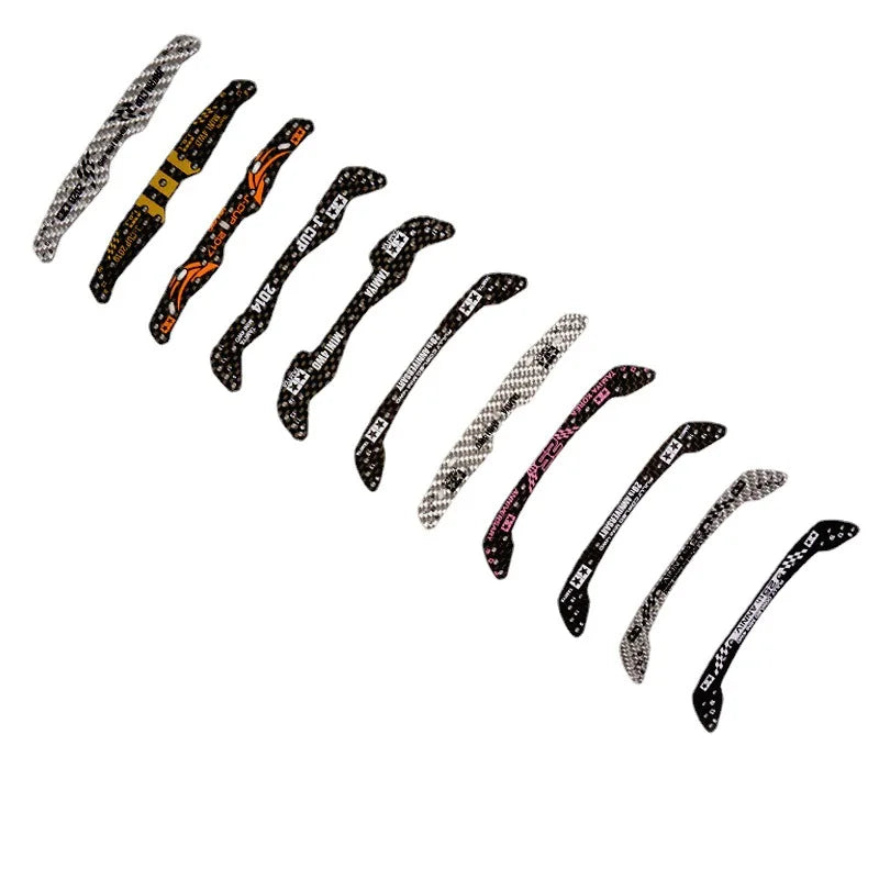 Self-made Four-wheel Drive Carbon Fiber Faucet 1.5mm Modified Parts Series Upgrade Accessories Lettering Faucet.