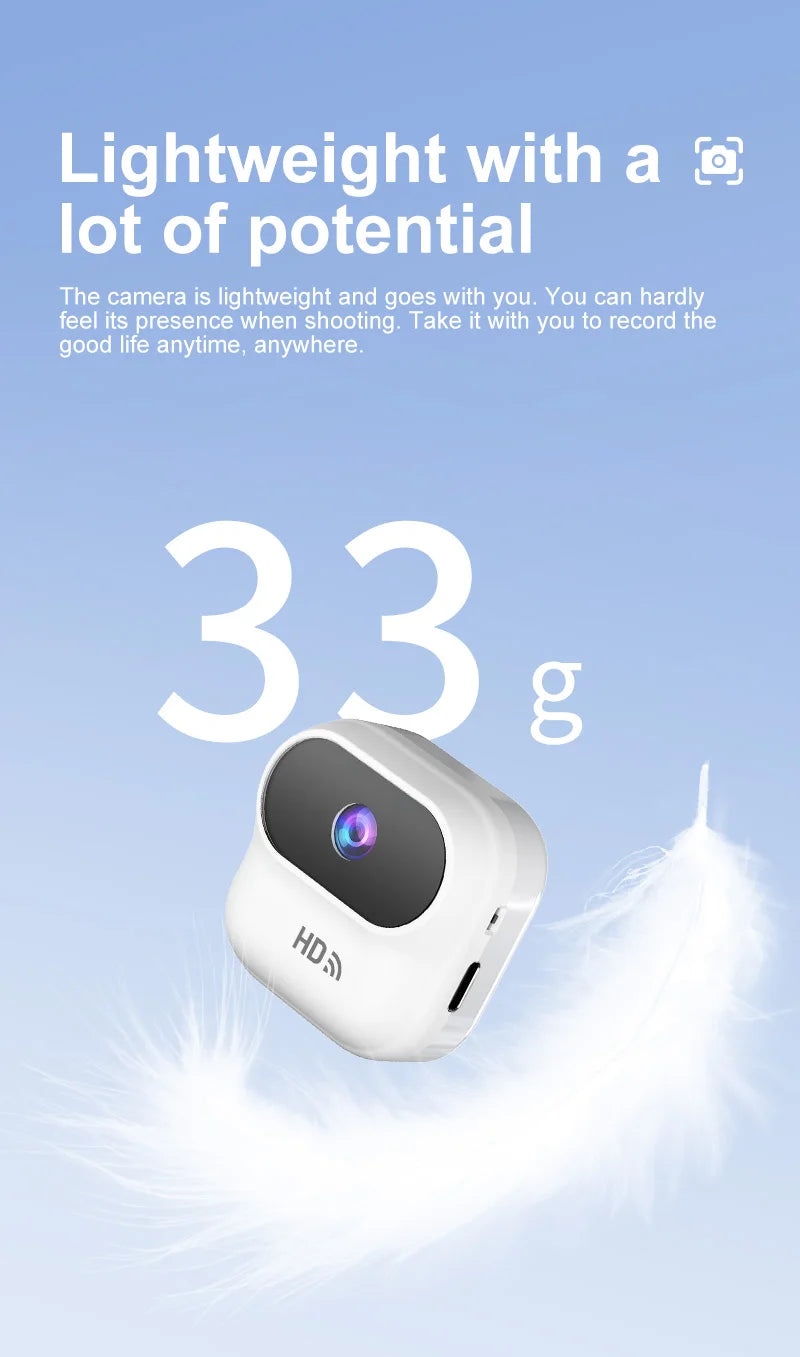 Ourlife A800 Mini Camera 1080P WiFi Smart Home Security Camera Monitor Camcorders Video Surveillance Camera With Motion Tracking