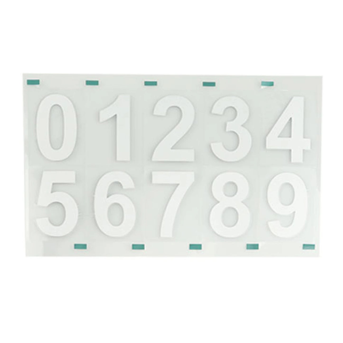 Waterproof Number Sticker Heat Resistant Self Adhesive Nanofilm Mailbox House Address Decals Sticker For Home Farmhouse Decor