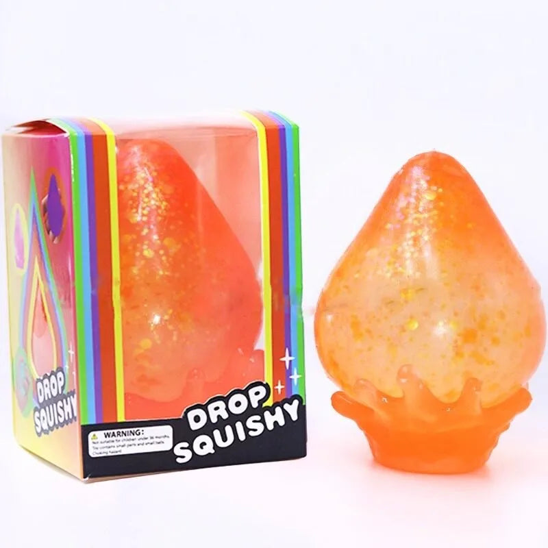 Needoh Sensory Jellyfish Gummy Bear Toy Soft Nice Cube Anti-Stress Stress Relief Pressure Souvenir Sensory Non-toxic Fidget Toy