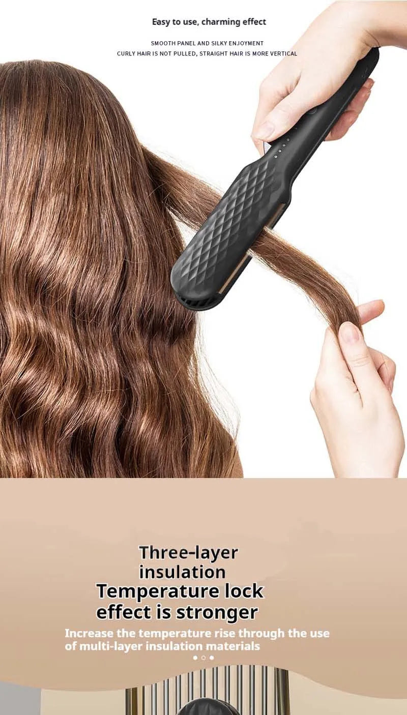 Hair Iron 3D Hair Crimper Professional Volumizing Curling Iron Corn Perm Fluffy Splint Flat Iron Hair Styling Tools