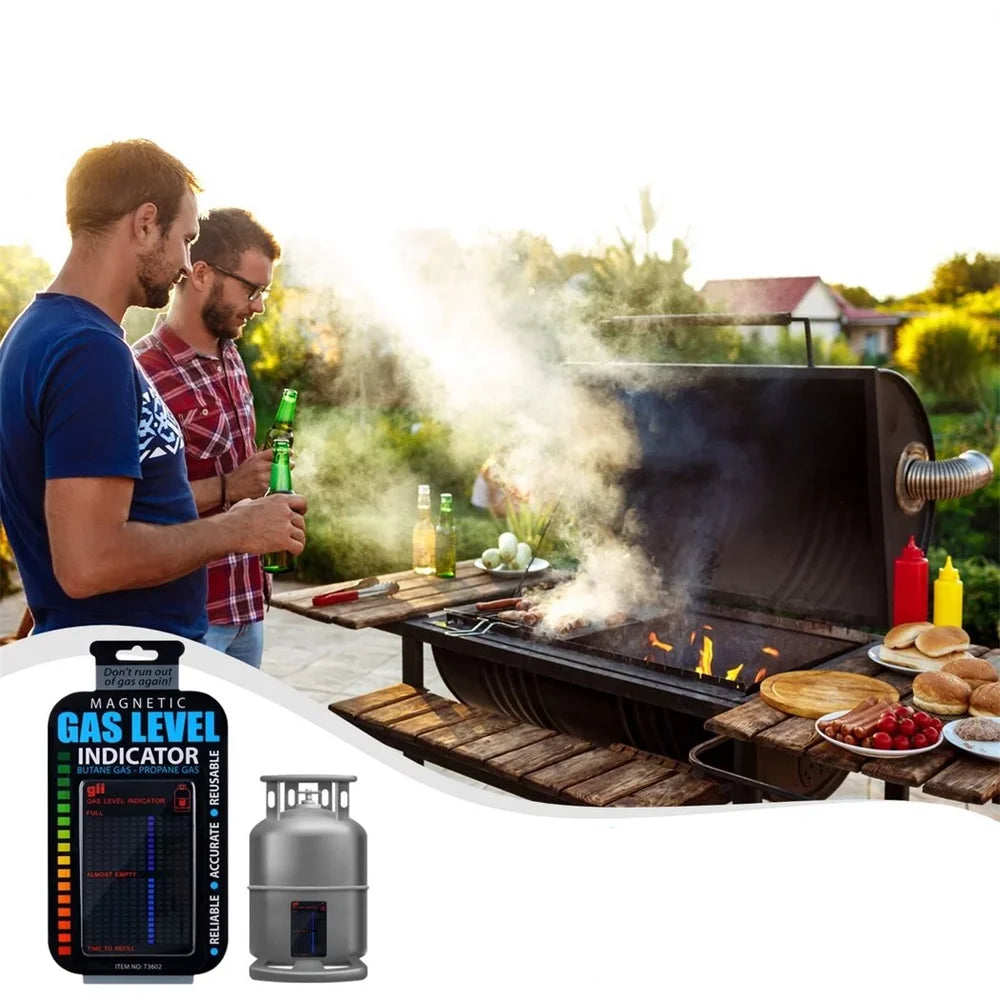 Gas Indicator Level Practical Propane Butane LPG Fuel Gas Tank Level Indicator For Home Kitchen Outdoor Use