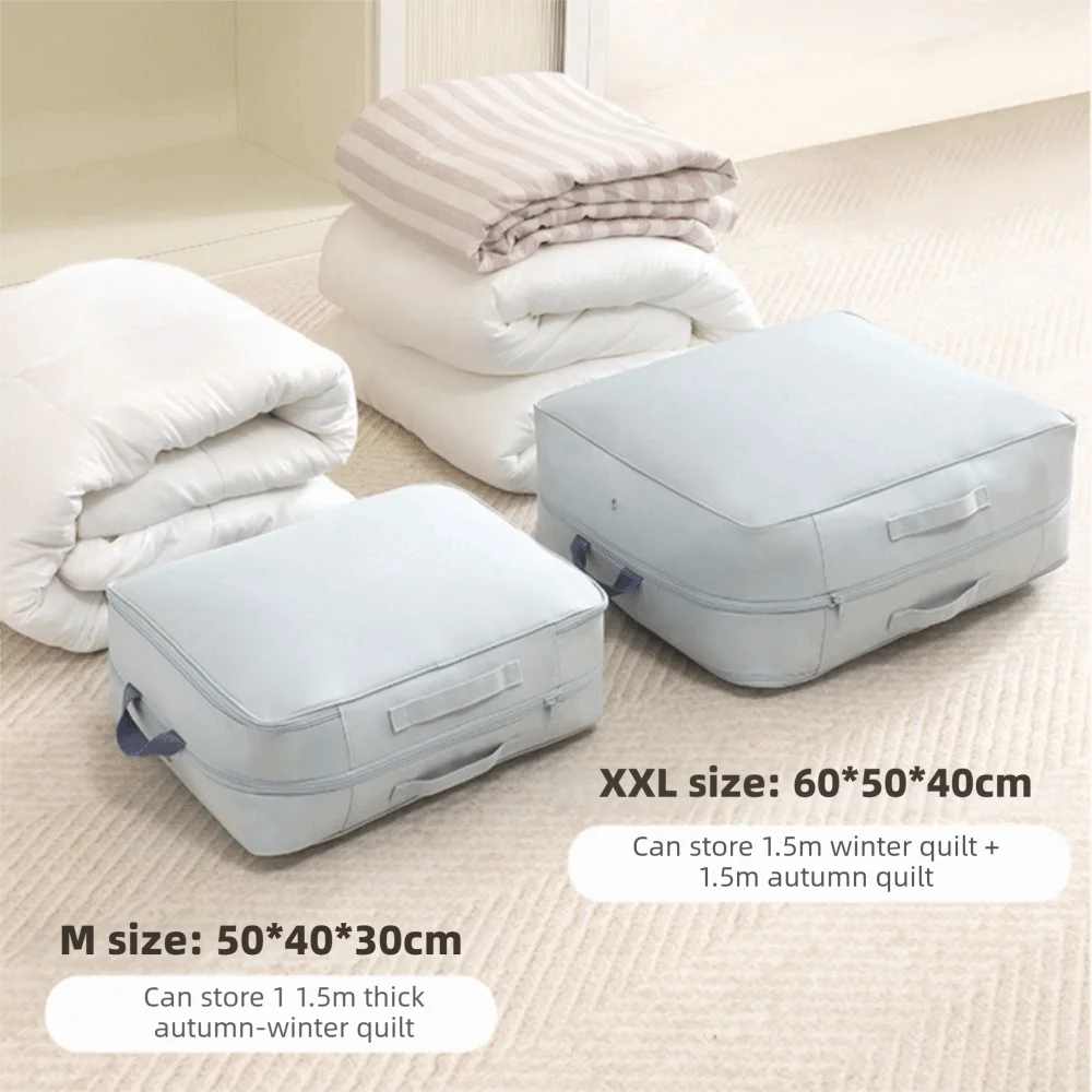 Large Capacity Compression Storage Bags Compression Function Durable Clothes Organizer Reusable Moving Packing Bag For Quilt