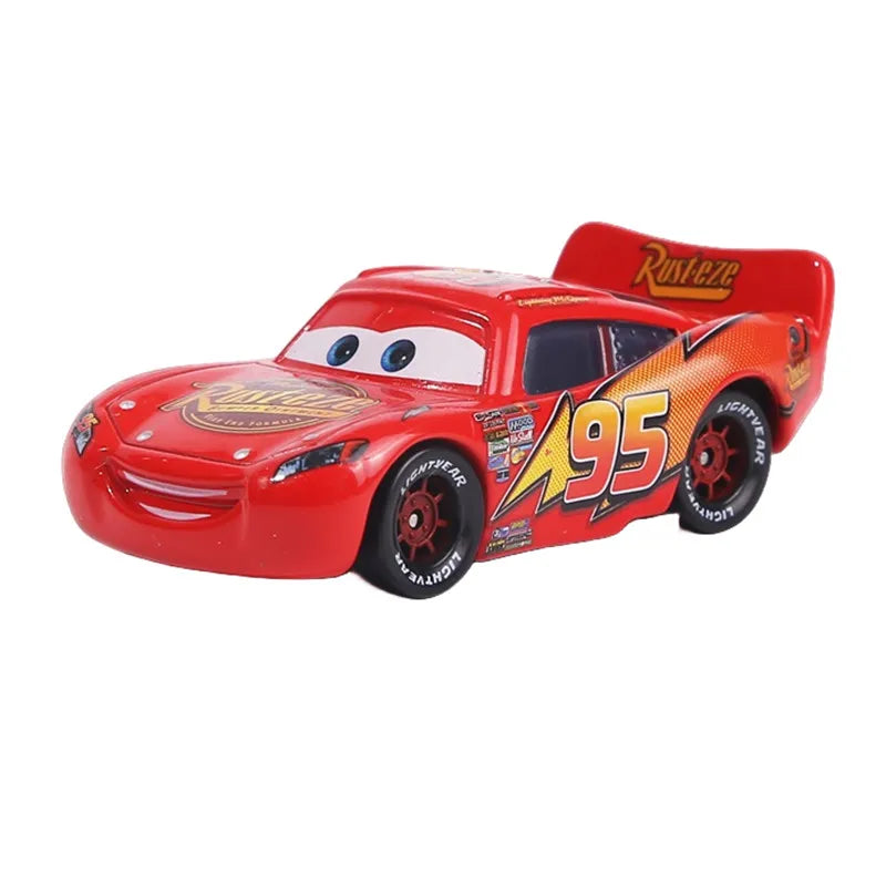 Disney Cars toy Christmas McQueen ROUTE 66 McQueen Champion McQueen Racing car 1:55 Diecast Alloy car Model Boy's Christmas gift